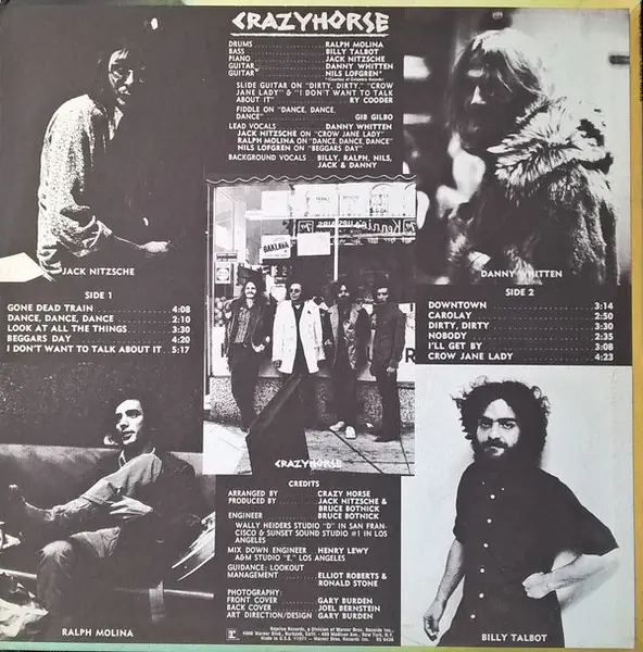 Crazy Horse - Crazy Horse 뒷면