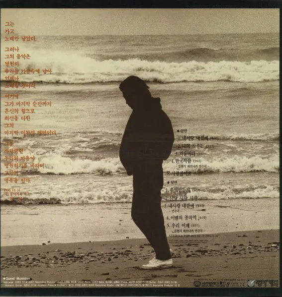 김현식 - Kim Hyun Sik Vol.6 뒷면