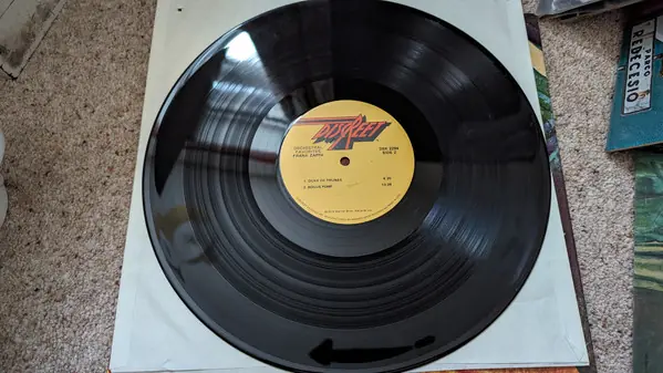 Frank Zappa - Orchestral Favorites 뒷면
