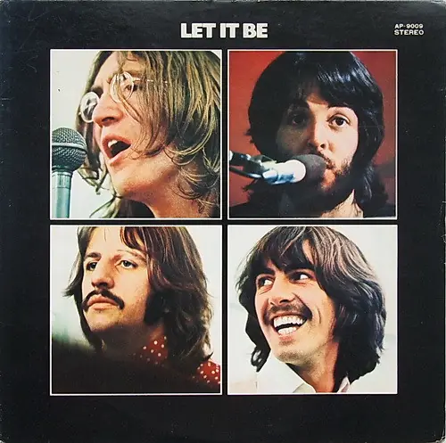 The Beatles - Let It Be 뒷면