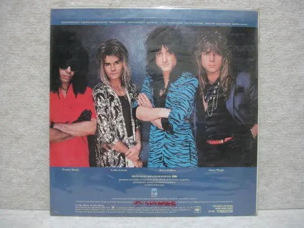 Quiet Riot - QR III 뒷면