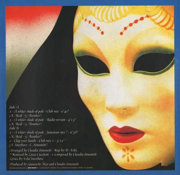 Wess Johnson - A Whiter Shade Of Pale 뒷면