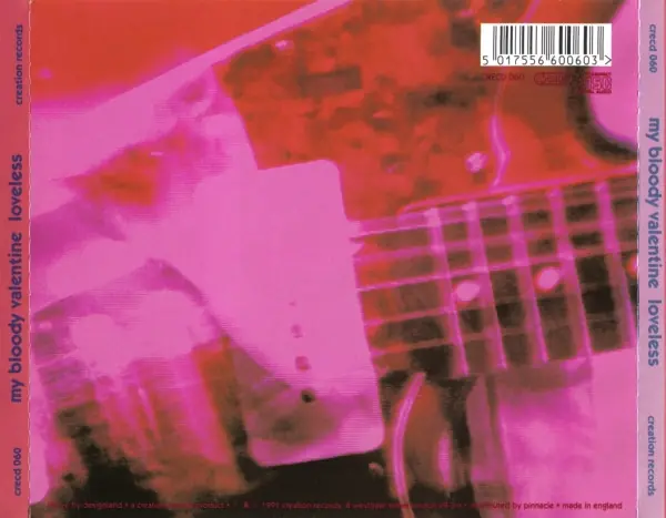 My Bloody Valentine - Loveless 뒷면