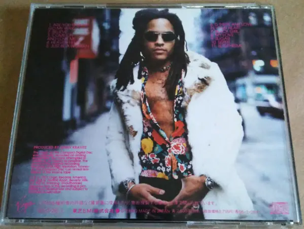 Lenny Kravitz - Are You Gonna Go My Way 뒷면