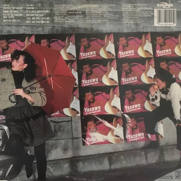 矢沢永吉 - It's Just Rock'n' Roll 뒷면