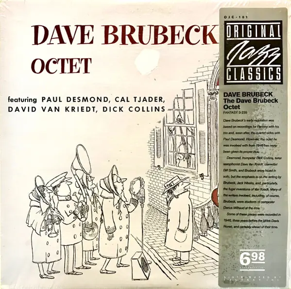 The Dave Brubeck Octet - Dave Brubeck Octet 뒷면