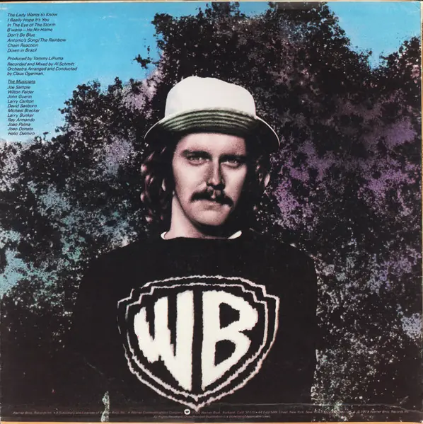 Michael Franks - Sleeping Gypsy 뒷면