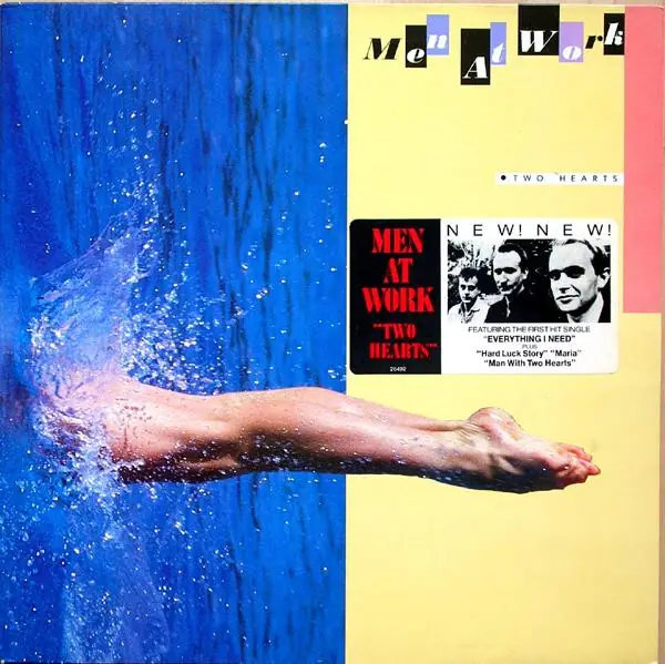 Men At Work - Two Hearts 뒷면