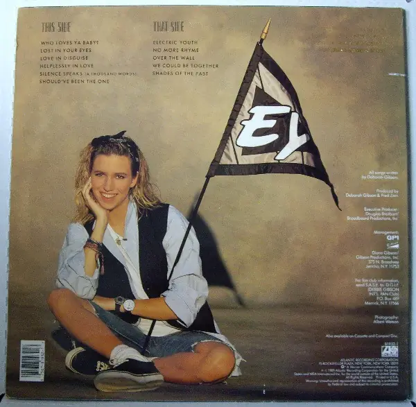 Debbie Gibson - Electric Youth 뒷면
