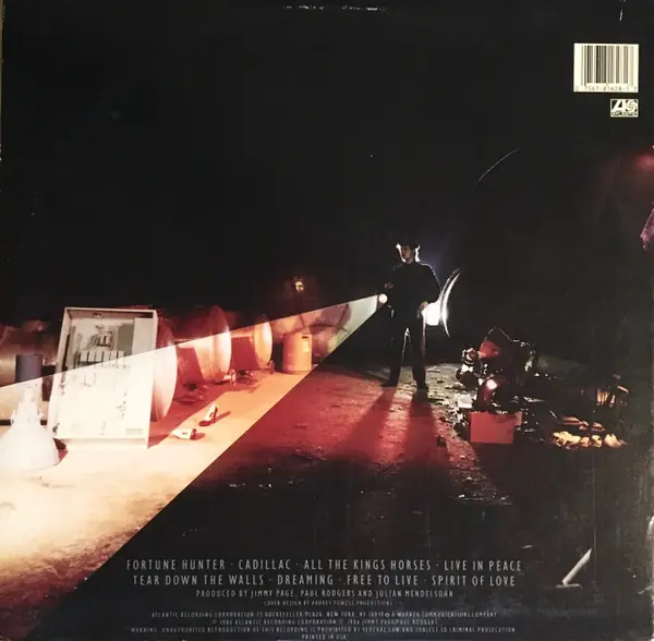 The Firm - Mean Business 뒷면