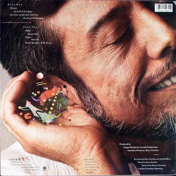 Sérgio Mendes - Confetti 뒷면