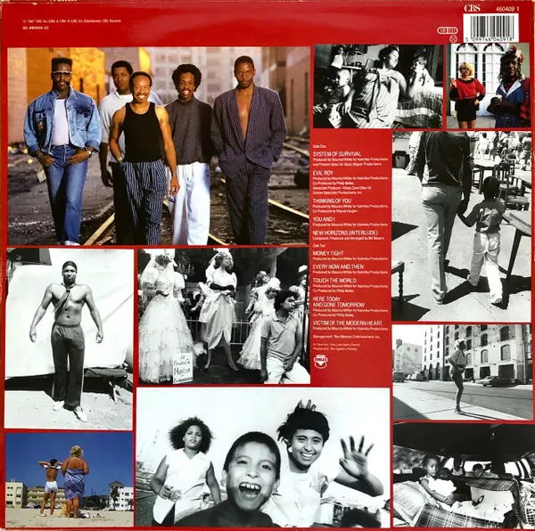 Earth, Wind & Fire - Touch The World 뒷면
