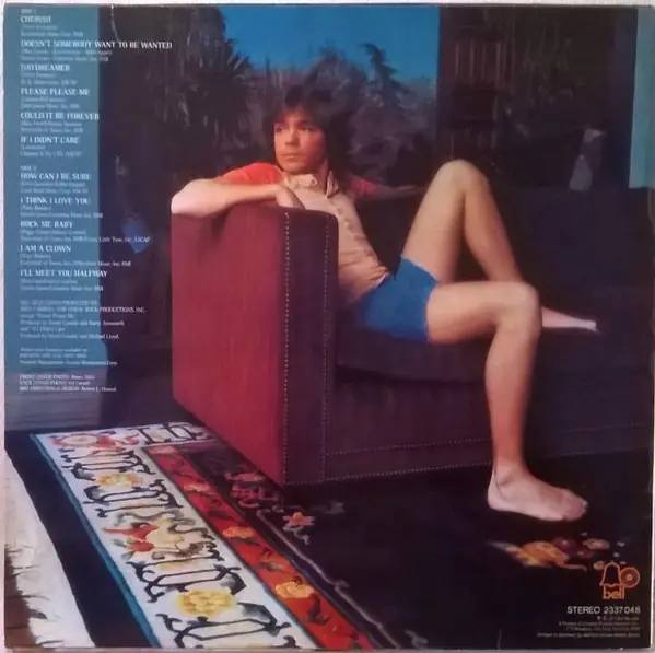 David Cassidy - David Cassidy's Greatest Hits 뒷면