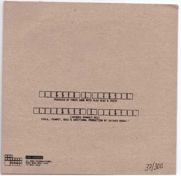 The Hundred In The Hands - Dressed In Dresden / Undressed In Dresden 뒷면