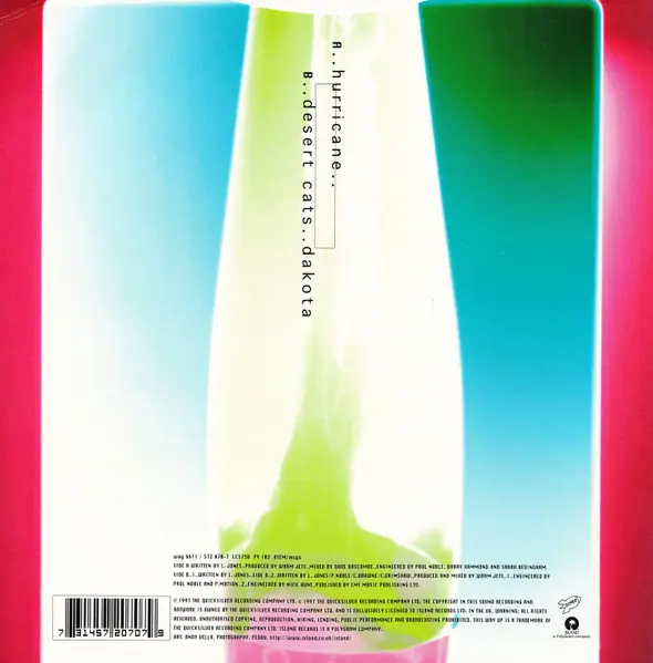 Warm Jets - Hurricane 뒷면
