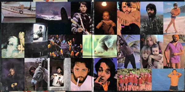 Paul McCartney - McCartney 뒷면