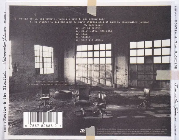 Hootie & The Blowfish - Fairweather Johnson 뒷면