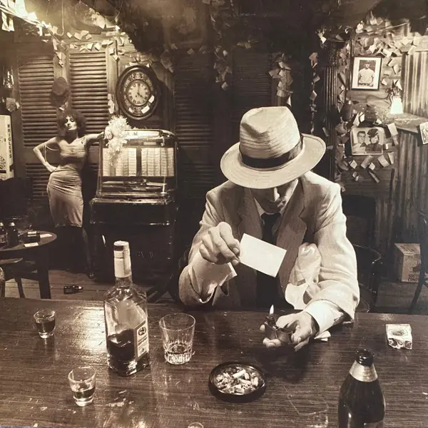 Led Zeppelin - In Through The Out Door 뒷면