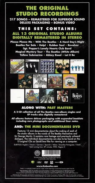 The Beatles - The Beatles 뒷면