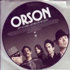 Orson - Ain't No Party 뒷면