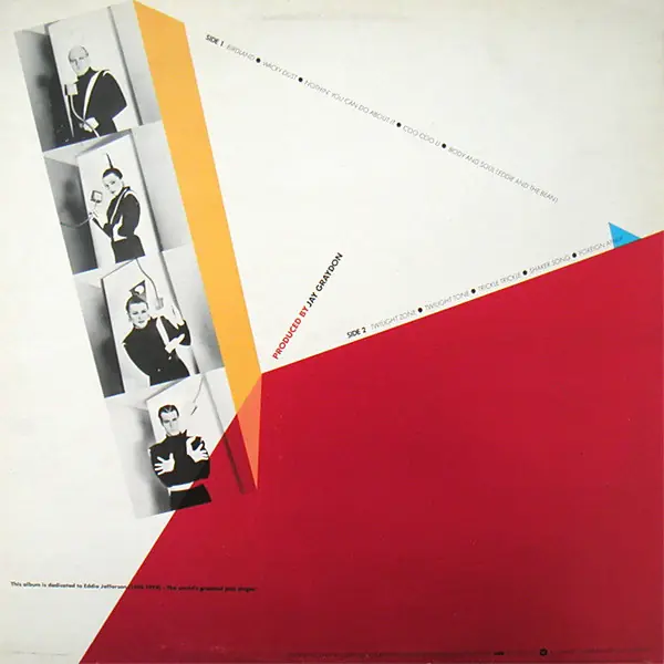 The Manhattan Transfer - Extensions 뒷면