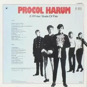 Procol Harum - A Whiter Shade Of Pale 뒷면