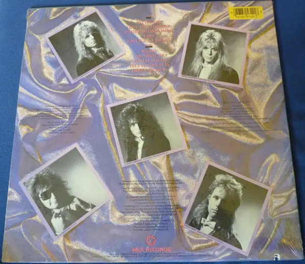 Giuffria - Silk + Steel 뒷면