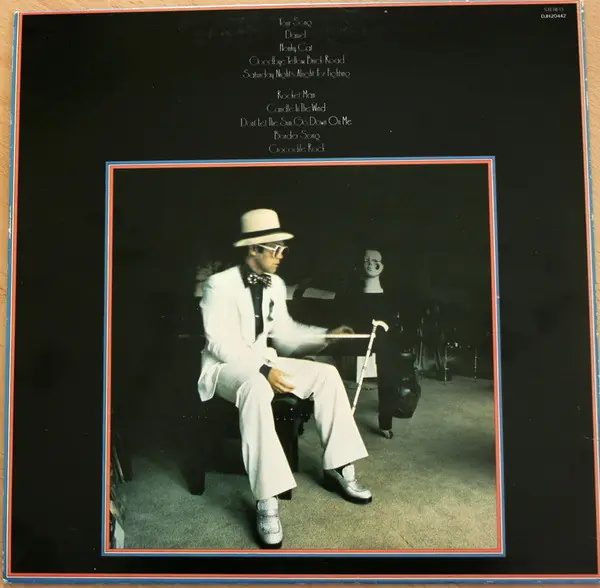 Elton John - Greatest Hits 뒷면
