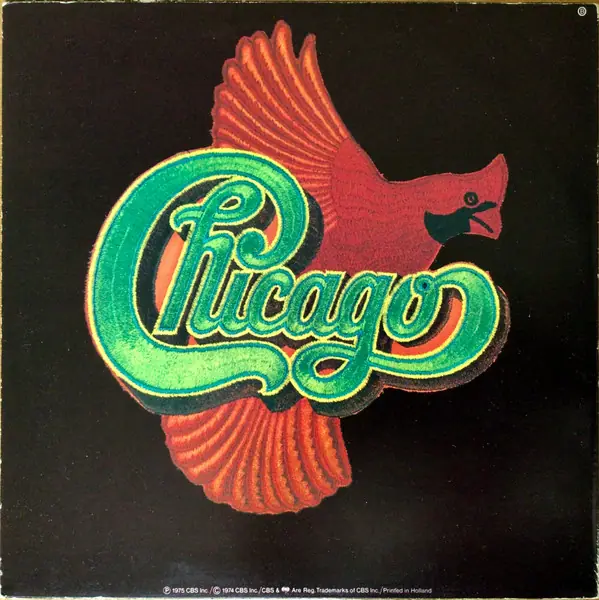 Chicago - Chicago VIII 뒷면