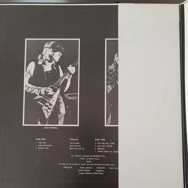 Wishbone Ash - Argus 뒷면