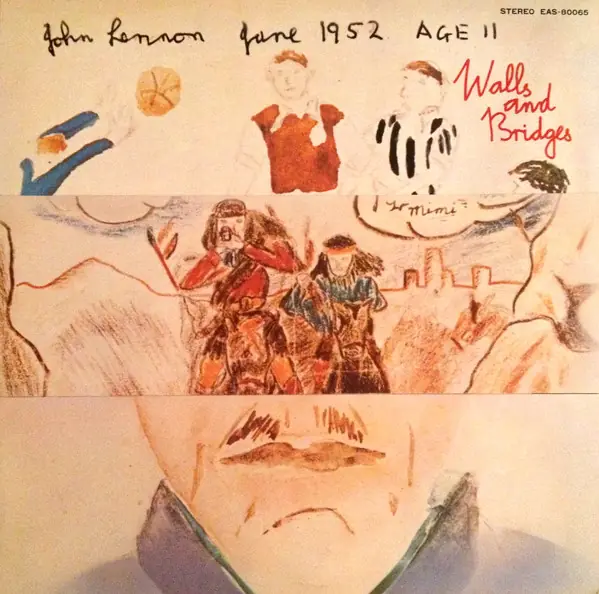 John Lennon - Walls And Bridges = 心の壁、愛の橋 뒷면