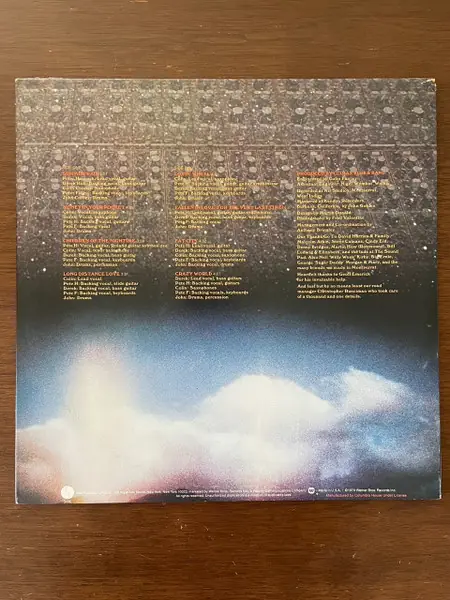Climax Blues Band - Real To Reel 뒷면