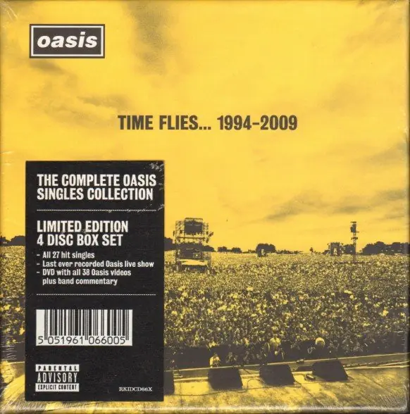 Oasis - Time Flies... 1994-2009 뒷면