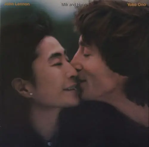 John Lennon & Yoko Ono - Milk And Honey 뒷면