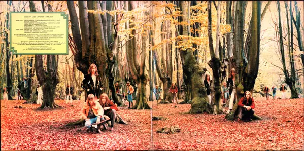 Emerson, Lake & Palmer - Trilogy 뒷면