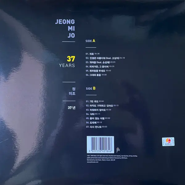 정미조 - 37년 뒷면