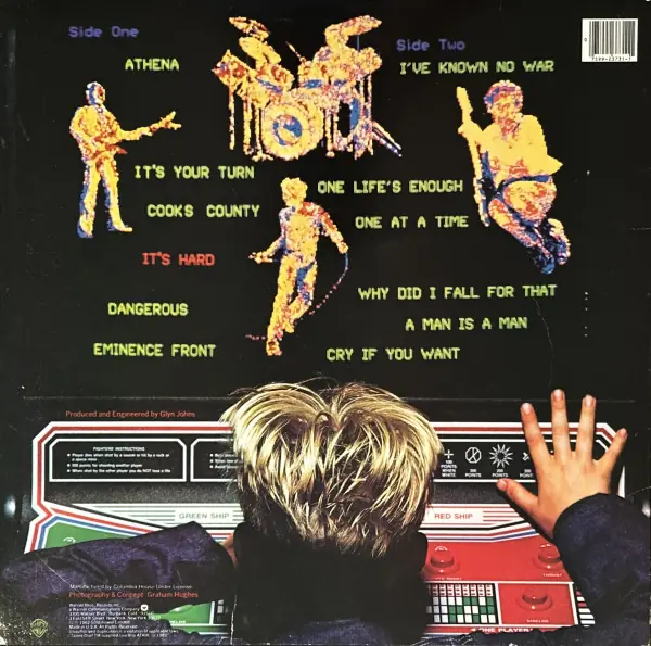 The Who - It's Hard 뒷면