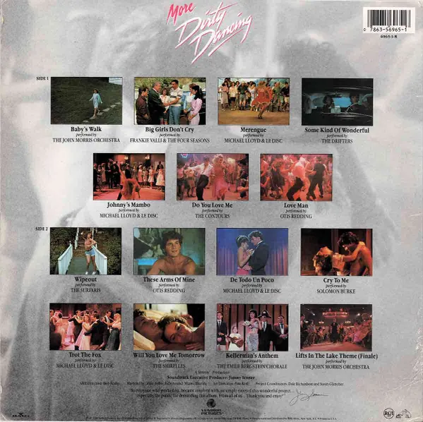 Various - More Dirty Dancing 뒷면