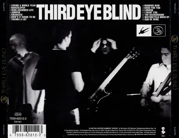 Third Eye Blind - Third Eye Blind 뒷면