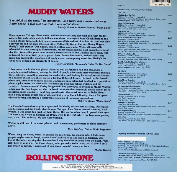 Muddy Waters - Rolling Stone 뒷면