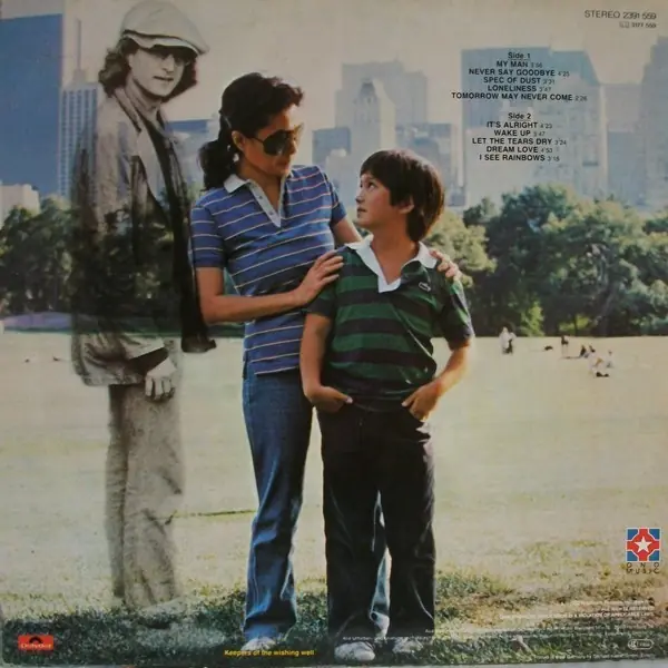 Yoko Ono - It's Alright (I See Rainbows) 뒷면