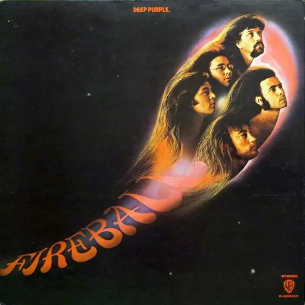 Deep Purple - Fireball 뒷면