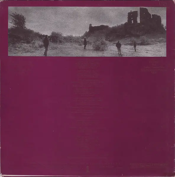 U2 - The Unforgettable Fire 뒷면