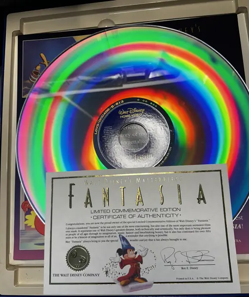 Leopold Stokowski / The Philadelphia Orchestra - Walt Disney's Fantasia 50th Anniversary Edition 뒷면