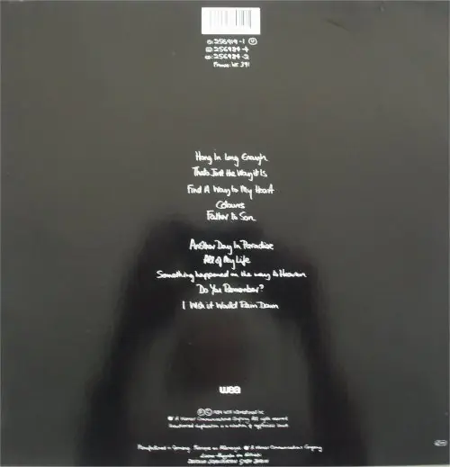 Phil Collins - ...But Seriously 뒷면
