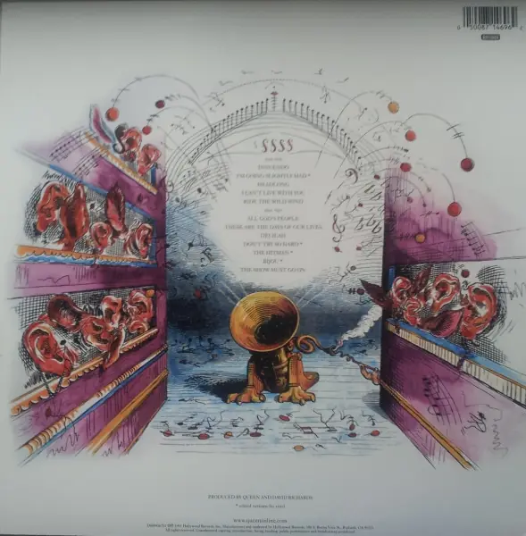Queen - Innuendo 뒷면