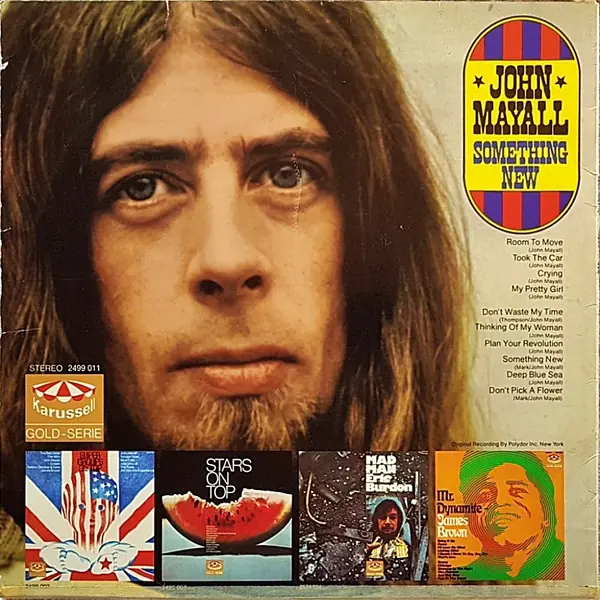 John Mayall - Something New 뒷면