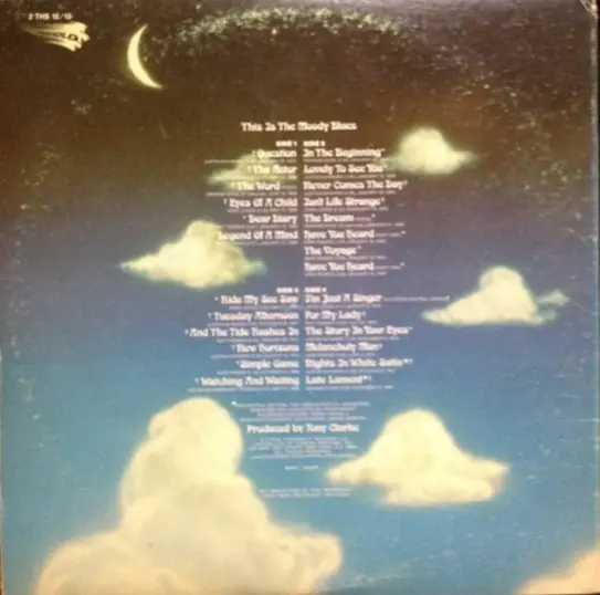 The Moody Blues - This Is The Moody Blues 뒷면