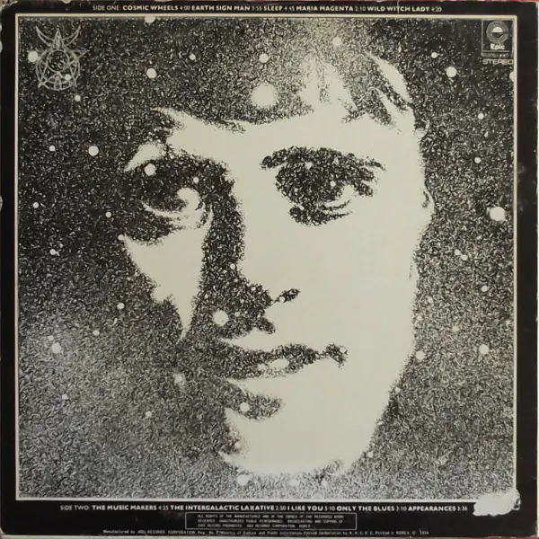 Donovan - Cosmic Wheels 뒷면