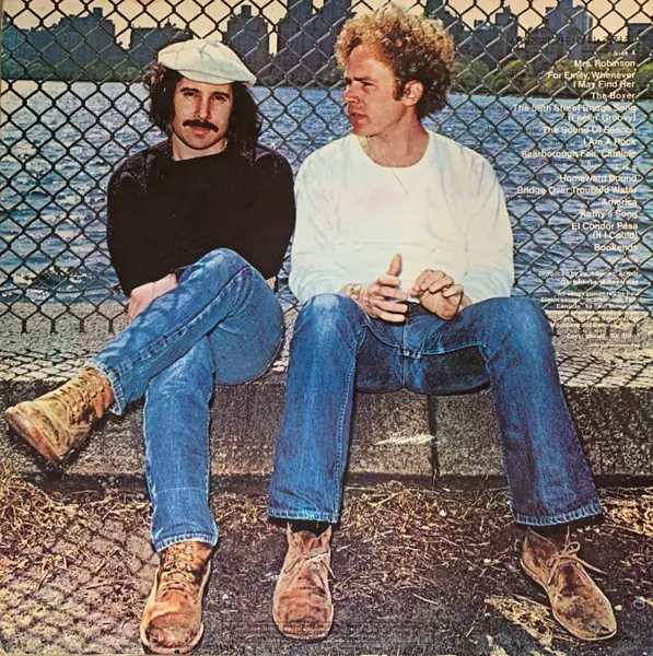 Simon & Garfunkel - Simon & Garfunkel's Greatest Hits 뒷면